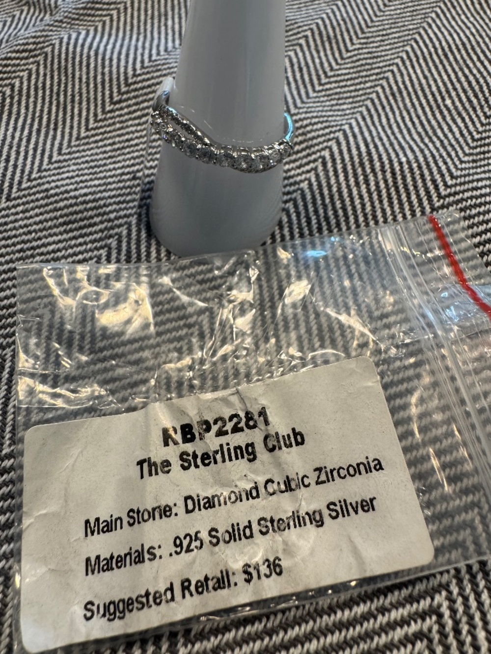 The Sterling Club - Ring by BP - Size 10. -  RBP2281